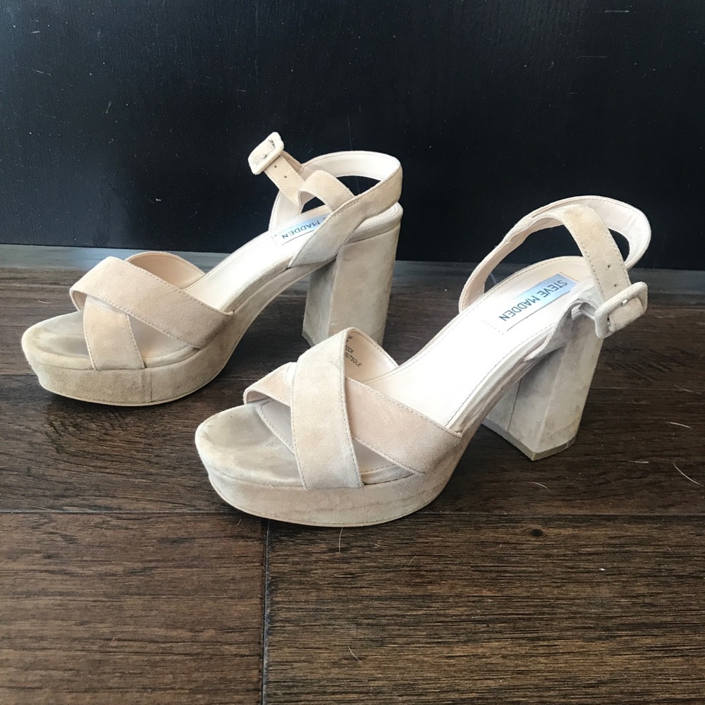 Steve Madden Monroe Platform Block Heel